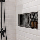 Darrahopens Furniture > Bathroom > Bathroom Cabinets, Cupboards & Storage VEVOR Shower Niche 40.6 x 50.8 x 10.2 cm Recessed Wall Divider Shelf Bathroom