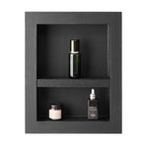 Darrahopens Furniture > Bathroom > Bathroom Cabinets, Cupboards & Storage VEVOR Shower Niche 40.6 x 50.8 x 10.2 cm Recessed Wall Divider Shelf Bathroom