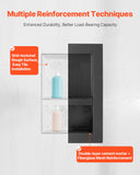 Darrahopens Furniture > Bathroom > Bathroom Cabinets, Cupboards & Storage VEVOR Shower Niche 40.6 x 50.8 x 10.2 cm Recessed Wall Divider Shelf Bathroom