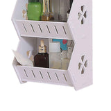Darrahopens Furniture > Bathroom > Bathroom Cabinets, Cupboards & Storage Wall Mounted Bathroom Shelf Waterproof Rustproof Adjustable Layer Height Storage Rack for Toilet Bedroom In Australia - Darrahopens