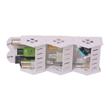 Darrahopens Furniture > Bathroom > Bathroom Cabinets, Cupboards & Storage Wall Mounted Bathroom Shelf Waterproof Rustproof Adjustable Layer Height Storage Rack for Toilet Bedroom In Australia - Darrahopens