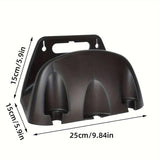 Darrahopens Furniture > Bathroom > Bathroom Cabinets, Cupboards & Storage Wall Mounted Plumbing Shelf Organiser Bathroom Storage Rack Durable Pipe Holder