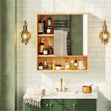 Xl Bathroom Wall Mirror Medicine Cabinet With Single Door And Adjustable Shelves | darrahopens.com.au Premium AU Stock