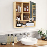 Xl Bathroom Wall Mirror Medicine Cabinet With Single Door And Adjustable Shelves | darrahopens.com.au Premium AU Stock