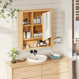 Xl Bathroom Wall Mirror Medicine Cabinet With Single Door And Adjustable Shelves | darrahopens.com.au Premium AU Stock