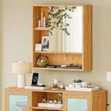 Xl Bathroom Wall Mirror Medicine Cabinet With Single Door And Adjustable Shelves | darrahopens.com.au Premium AU Stock
