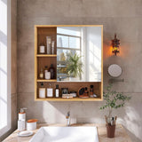 Xl Bathroom Wall Mirror Medicine Cabinet With Single Door And Adjustable Shelves | darrahopens.com.au Premium AU Stock
