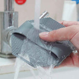 Darrahopens Furniture > Bathroom > Bathtubs Silicone Body Scrubber Exfoliating Shower Brush Soft Silicone Bath Scrub Brush for Deep Skin Cleansing-gray In Australia - Darrahopens