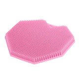 Darrahopens Furniture > Bathroom > Bathtubs Silicone Body Scrubber Exfoliating Shower Brush Soft Silicone Bath Scrub Brush for Deep Skin Cleansing-pink In Australia - Darrahopens
