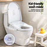 Darrahopens Furniture > Bathroom > Bidets Cefito Electric Bidet Toilet Seat Cover Heated Warm Water Dryer LED Night Light