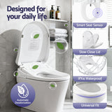 Darrahopens Furniture > Bathroom > Bidets Cefito Smart Electric Bidet Toilet Seat Wireless Remote Heated Dryer Auto Wash