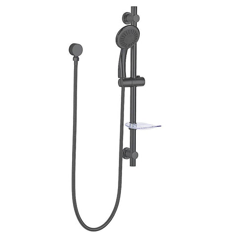 Darrahopens Furniture > Bathroom Hand Held Shower Rail Soap Dish Bathroom Set