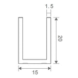 Darrahopens Furniture > Bathroom > Shower Heads & Screens 100x90cm Corner Frameless Shower Screen with Black Channel and SS Hinges, Square Double Pull Handle