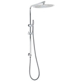 12" Rainfall + Brass Handheld Twin Shower Heads Rail Diverter Arm Round Set | darrahopens.com.au Premium AU Stock