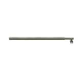Darrahopens Furniture > Bathroom > Shower Heads & Screens 120cm Reeded Single Shower Glass Screen with Gunmetal Wall Channel & Round Pole