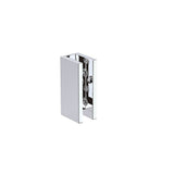 Darrahopens Furniture > Bathroom > Shower Heads & Screens 120x120cm Double Door Corner Shower Screen with Chrome Brackets and SS Hinges, Square knob Handle