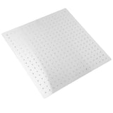 Darrahopens Furniture > Bathroom > Shower Heads & Screens 16 Inch Rainfall Shower Head Stainless Steel High Pressure Shower Spray Head G1/2 Thread 360 Degree Adjustment SUS304 In Australia - Darrahopens
