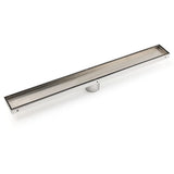Darrahopens Furniture > Bathroom > Shower Heads & Screens 304 Stainless Steel 600mm Tile Insert Linear Shower Grate Floor Drain 50mm Waste