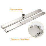 Darrahopens Furniture > Bathroom > Shower Heads & Screens 304 Stainless Steel 800mm Tile Insert Linear Shower Grate Floor Drain 50mm Waste