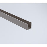 Darrahopens Furniture > Bathroom > Shower Heads & Screens 70cm Reeded Single Shower Glass Screen with Gunmetal Wall & Floor Channel