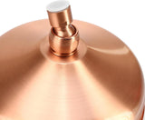 Darrahopens Furniture > Bathroom > Shower Heads & Screens 8-Inch Rainfall Shower Head, High-Pressure Antique Copper Showerhead with 360° Adjustable Ball Joint for Bathroom, Hotel, Gym (Antique Red)