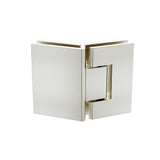 Darrahopens Furniture > Bathroom > Shower Heads & Screens 90cm Frameless Diamond Shower Screen with Nickel Brackets and SS Hinges, Round Knob Handle