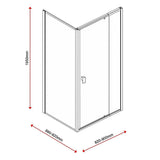 Darrahopens Furniture > Bathroom > Shower Heads & Screens Adjustable Semi Frameless Shower Screen 82-90cm x 89-92cm With Gold Hardware For Modern Bathrooms