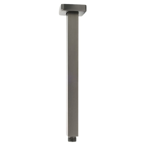 Darrahopens Furniture > Bathroom > Shower Heads & Screens Bath Square 300mm Shower Component Brass Ceiling Extension Dropper Arm Gunmetal