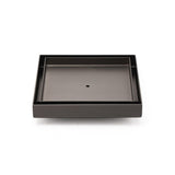 Darrahopens Furniture > Bathroom > Shower Heads & Screens Bathroom Gun Metal 150mm Tile Insert Floor Drain Shower Grate 80mm Waste Outlet