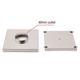 Darrahopens Furniture > Bathroom > Shower Heads & Screens Bathroom Large Square 200x200mm Tile Insert Floor Drain Shower Grate 80mm Waste