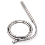 Darrahopens Furniture > Bathroom > Shower Heads & Screens Brushed Nickel 2in1 Set Round 12" Rain Head Shower Single Mode Handheld Sliding RailWall Mixer