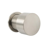 Darrahopens Furniture > Bathroom > Shower Heads & Screens Brushed Nickel Bath Shower Mixer Round 1/4 Knob Hot Cold Tap Cartridge Spindle