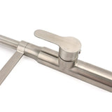 Darrahopens Furniture > Bathroom > Shower Heads & Screens Brushed Nickel Kitchen Sink Basin Mixer 360 Swivel Faucet Tap Pull Out Spout SUS
