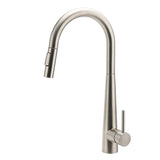 Darrahopens Furniture > Bathroom > Shower Heads & Screens Brushed Nickel Pull Out Kitchen Tap Sink Mixer Faucet Spout 2 Modes Spray Outlet