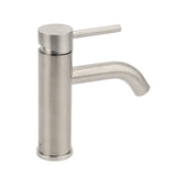 Darrahopens Furniture > Bathroom > Shower Heads & Screens Brushed Nickel Round Curve Kitchen Laundry Basin Mixer Vanity Counter Top Faucet