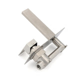 Darrahopens Furniture > Bathroom > Shower Heads & Screens Brushed Nickel Square Wall Mount Basin Mixer Laundry Vanity Tap Spout Faucet Set