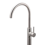 Darrahopens Furniture > Bathroom > Shower Heads & Screens Brushed Nickel Stainless Steel Bathtub Tap Free Standing Faucet Filler Spout Set