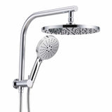 Darrahopens Furniture > Bathroom > Shower Heads & Screens Cefito High-Pressure Shower Heads with Anti-burst 1.5m Hose & 304 S.S Rail, Ideal for Bathroom Upgrades and Pet Washing, 10 Inch Rain & 3-Function Combo In Australia - Darrahopens