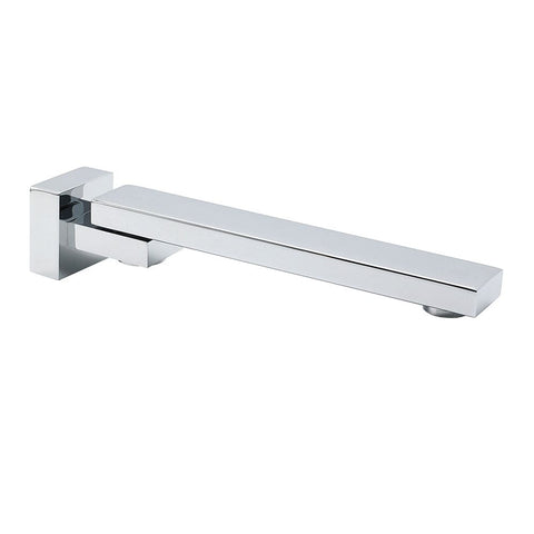 Chrome Square Stainless Steel Shower Bathtub Water Spout Faucet Outlet Tap 180° Swivel Set | darrahopens.com.au Premium AU Stock