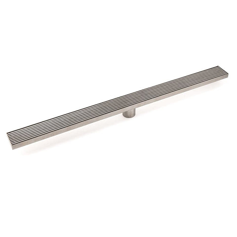 Darrahopens Furniture > Bathroom > Shower Heads & Screens Chrome Stainless Steel Shower Grate 600mm Sword Fence Floor Drain 50mm Outlet
