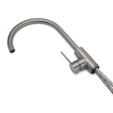Darrahopens Furniture > Bathroom > Shower Heads & Screens Gun Metal Bathroom Free Standing Hot Cold Water Mixer Tap Bath Tub Filler Spout