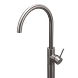 Darrahopens Furniture > Bathroom > Shower Heads & Screens Gun Metal Bathroom Free Standing Hot Cold Water Mixer Tap Bath Tub Filler Spout