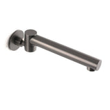 Darrahopens Furniture > Bathroom > Shower Heads & Screens Gun Metal Round Wall Mounted 180 Swivel Bathtub Faucet Water Outlet Vanity Spout