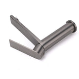 Darrahopens Furniture > Bathroom > Shower Heads & Screens Gun Metal Rounded Square Short Basin Mixer Vanity Sink Faucet Laundry Spout Tap
