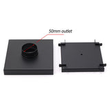 Matt Black 150x150mm Tile Insert Floor Drain Shower Grate 50mm Outlet Watermark | darrahopens.com.au Premium AU Stock