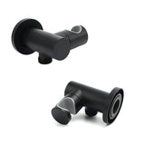 Darrahopens Furniture > Bathroom > Shower Heads & Screens Matt Black Brass Hand Shower Bracket Swivel Holder Wall Elbow Connector Water Inlet Kit