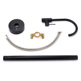 Darrahopens Furniture > Bathroom > Shower Heads & Screens Matt Black Indoor Bathtub Filler Free Standing Mixer Faucet Tap Spout Watermark