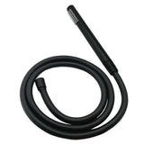 Matt Black Round 10" Rain Shower Head Brass Handheld Slide Rail Riser Arm Mixer Set | darrahopens.com.au Premium AU Stock