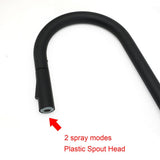 Matt Black Round Pull Out Down Kitchen Sink Tap Laundry Basin Mixer 2 Way Spout | darrahopens.com.au Premium AU Stock