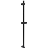 Darrahopens Furniture > Bathroom > Shower Heads & Screens Matt Black Solid Brass 850mm Long Sliding Rail Bar Swivel Handheld Shower Holder